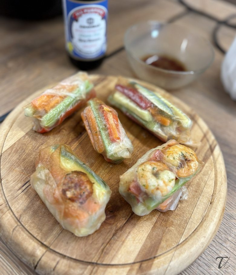 Ropogós nyáritekercs – garnélával és friss zöldségekkel töltve 🍤 6 IMG 2860 scaled e1750941125874