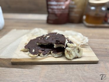Banános-mogyivajas hűtött „hamis Snickers” 🥜🍫