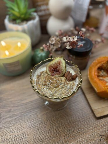 A szezon kedvence pohárban: sütőtökös chia puding 🎃
