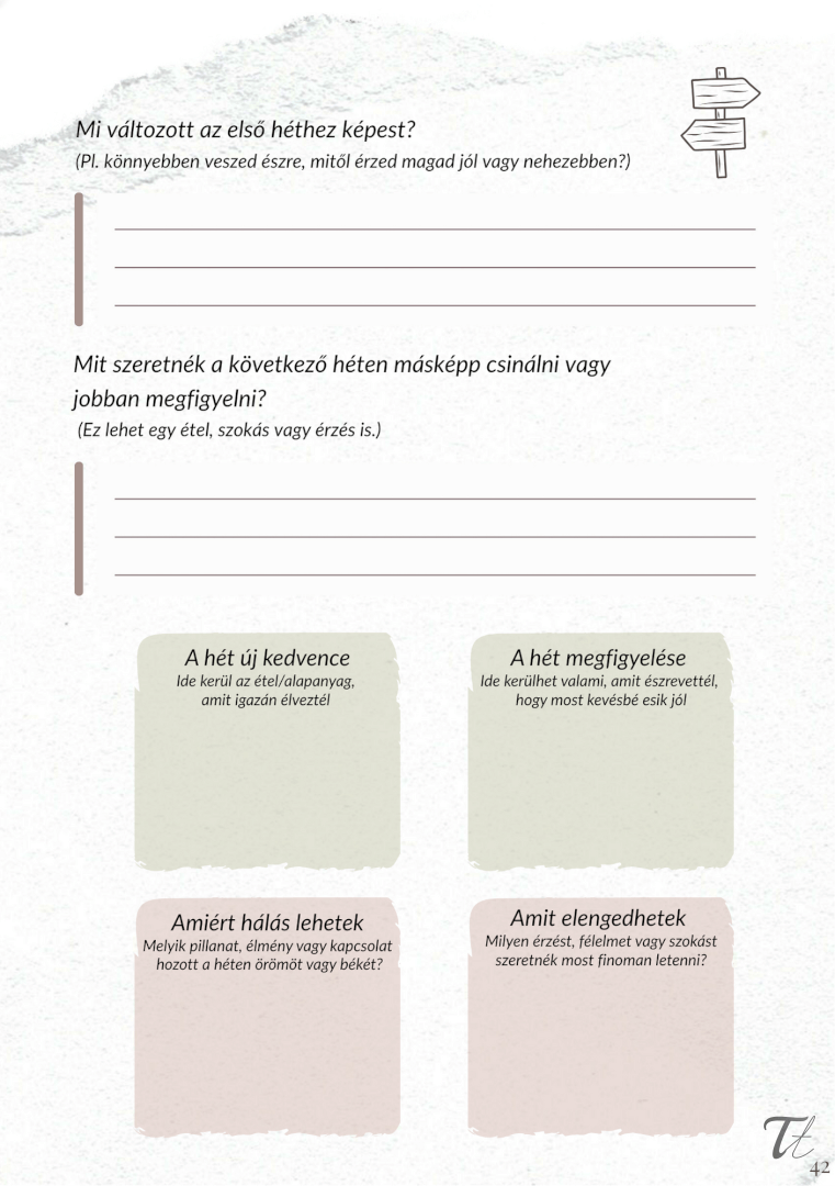 Tudatos étkezési napló 2 Tudatos étkezési napló - Image 2