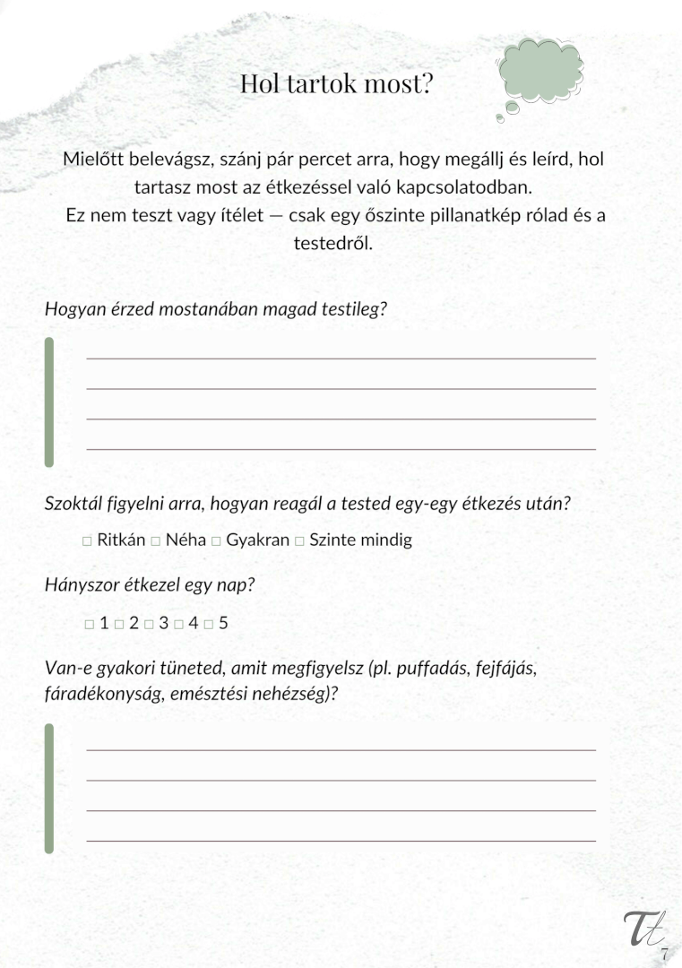 Tudatos étkezési napló 5 Tudatos étkezési napló - Image 5