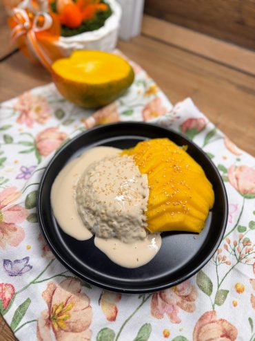 Mangó sticky rice – krémes thai különlegesség 🥭