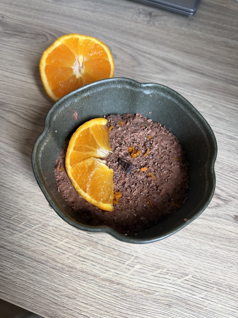 Krémes narancsos-csokoládés chia puding 2 Krémes narancsos-csokoládés chia puding